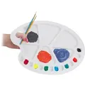 Relaxdays 2 x Mischpalette für Farben Weiß