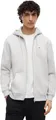 TJM Reg S Flag Zip Fleece Thru Kapuzenpullover, Herren, Grau Silver Grey Heat...