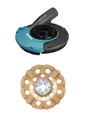 Makita 191W05-0 Absaughaube Winkelschleifer 125mm  + B-38560 Diamantscheibe 125