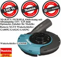 MAKITA 191W05-0 Abdeckung mit Absaugung115/125mm  GA005G GA023G GA029G GA5050R😊