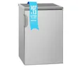 BOMANN Kühlschrank KS 2194.1 inox, 84.5 cm hoch, 56 cm breit, Kühl-Gefrierschrank 120L, freistehend, 107L Kühlen / 13L Gefrieren