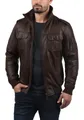 !Solid Lederjacke SDFamash Bikerjacke aus 100% Schafsleder