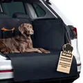 BigDean Universelle Kofferraum Schutzmatte mit Seiten- und Stoßstangenschutz – Schmutz- & Wasserabweisende Kofferraummatte für Hund und Gepäck