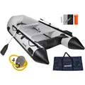 NEMAXX® Schlauchboot für 5 Personen – inkl. 2 Paddel, Pumpe & Tasche – 330 cm