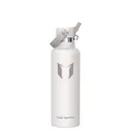 Super Sparrow Trinkflasche Edelstahl - Ultraleicht Thermobecher - 750ml - Standardmund Stroh-Deckel - BPA-Frei Thermoskanne, Thermosflasche für Sport, Travel, Schule, Outdoor