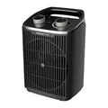 Rowenta Instant Comfort Compact 2000 Heizlüfter, 2 Leistungsstufen, kompakte Abmessungen, Thermostat, Kühlstufe, Tragegriff, Schwarz, SO2350F0 [Energieklasse ]