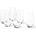 Leonardo Becher-Set Tivoli, Klar, Glas, 6-teilig, 350 ml, 7x13x7 cm, Essen & Trinken, Gläser, Gläser-Sets