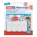 tesa Powerstrips Gardinenhaken weiß