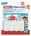Tesa Powerstrips Gardinenhaken weiss - 58034-00007-00