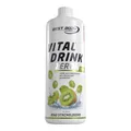 Best Body Nutrition ZEROP Vital Zuckerfreies Getränkekonzentrat Sirup Kiwi-Stachelbeere Ohne Aspartam 1 L ergibt 80 L Getränk Fitness Drink mit Vitaminen B1 B6 Niacin Kalorienarm Wassersprudler
