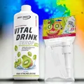 Best Body Low Carb Mineraldrink Vital Drink Getränke Sirup mit Dosierpumpe 1Ltr