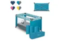 lionelo Baby-Reisebett Stefi, 120x60 cm Tragetasche  Klappbaren  Seiteneingang