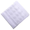 Miss Perfect Wow 2 Go BH Verlängerung 4 Haken Weiß BH Verschluss Erweiterung Bra Extender 7,6 cm Breite
