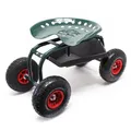 Rollsitz Werkstattwagen bis 150kg belastbar Gartenwagen Rollwagen Arbeitssitz