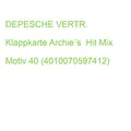 DEPESCHE Klappkarte Archie's Hit Mix Motiv 40 (4010070597412) (0011661-040)