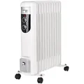 Lradiator Mit Rollen 11 Rippen 3 Stufen 2500 Watt 60x51cm