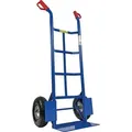 HBH Profi Sackkarre Schwerlast Sackkarren 320kg Luftreifen TK320LU Transportkarre | blau | hochwertige Räder | robuster Stahlrohrrahmen | Sicherhe...