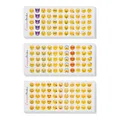24 Blatt Sticker Aufkleber Smiley,Klein Kinder Notizbuch Dekoration,Lustig Aufkleber Happy Facesticker,für Kinder Emoji-Belohnungen für Lehrer,inspirierende Aufkleber Belohnungsaufkleber