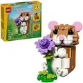 31376 Creator 3-in-1 Niedlicher Hamster mit Blume, Konstruktionsspielzeug