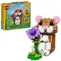 Lego 31376 Creator 3 in 1 Niedlicher Hamster mit Blume