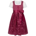 Nübler Dirndl Kinderdirndl Gundi in Beere von Nübler lila 164