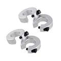 CNCMANS Linearschienensicherungsring 4Pcs SBR16 Anschlagsicherungsring, Sicherungsring Aluminiummaterialisolierung für Linearführungsschiene mit 16 mm Durchmesser