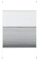 Doppelrollo Gardinia, Ef pliss day+night weiß 90x210, 90 x 210 cm, GARDINIA