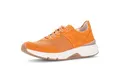 Gabor Low-Top Damen Sneaker 66.897 - Damen Schuhe mit Herausnehmbares Wechselfußbett für Einlagen - Frauen Halbschuhe - Mandarine 31