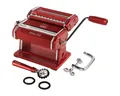 Marcato Nudelmaschine ATLAS 150 ROSSA + PASTA- WHEEL ROSSO