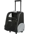 Trolley 32x45x25cm schwarz/grau Trixie