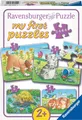 Ravensburger Kinderpuzzle 06951 Niedliche Haustiere my first puzzle, ab 2 Jahre