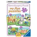 Ravensburger - süße Haustiere Puzzle 4in1