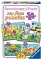 2, 4, 6, 8 Teile Ravensburger Kinder my first puzzles Niedliche Haustiere 06951