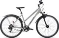 Ciclista All Road Trapez alltagstaugliches Damen-Crossbike 28 Zoll Hellgrau 50 cm