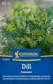 Kiepenkerl Dillsamen Common 1012300 - Gartendill zur Ernte von Blättern, Blütenständen und Samen - Sommerblüher - Samen Gemüse, Saatgut, Pflanzensamen