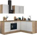 KOCHSTATION Winkelküche Florida, Stellbreite 210x165 cm, wahlweise mit E-Geräten, mit Softclose für Türen und Schubkästen