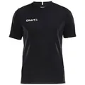 Craft Fußballtrikot Craft Herren Trikot Squad Jersey Solid 1905560 schwarz XXXL