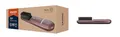 GRUNDIG HB 6450 kabellose Glättbürste Snapstyle, 3 Temperaturstufen, Li-Ion Akku, bis 40 min Laufzeit, Keramikbeschichtung, Ionic-Funktion, USB-Ladebar, inkl. Samt-Tasche, Violett