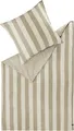 SCHÖNER WOHNEN Bettwäsche Panel-B Farbe beige Größe 140x200+70x90