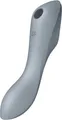  Curvy TRINITY 3 Vibrator mit Klitoris-Stimulator Bluegrey 17.7 cm