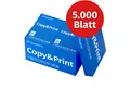 Easyprint Drucker- und Kopierpapier Kopierpapier 5000 Blatt A4 Premium Hochweiß CIE 160 Testsieger PEFC