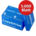 Easyprint Druckerpapier Kopierpapier 5000 Blatt A4 Hochweiß PEFC-Zertifikat