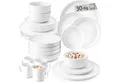 SÄNGER Tafelservice Marlo Geschirrset (30-tlg), 6 Personen, Porzellan, Marlo, Weiß, erweiterbar, Premium Collection