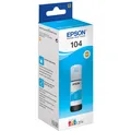 Epson EcoTank 104 Nachfülltinte - cyan (C13T00P240)