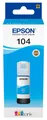 Epson 104 C13T00P240 originale Druckerpatronen Cyan 65 ml