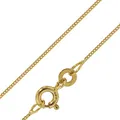 trendor Feine Panzerkette 333 Gold 0,8 mm Längen 36-60 cm 72436-40