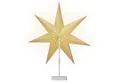 Casaria Dekostern, 1 St., LED Weihnachtsstern Kabellos 60cm mit Ständer Beleuchtet
