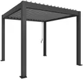 Biohort Pergola 3x3 m, verschiedene Farben, 312x312x264 cm, ausgezeichnet mit dem Red Dot Design Award