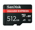 Sandisk microSDXC Express funktioniert mit Nintendo Switch 2 Speicherkarte (512 GB, UHS-I Class 10)