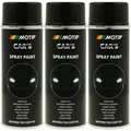 Lackspray schwarz seidenmatt 3x 400ml Motip Car's Lack Sprühlack by Dupli-Color